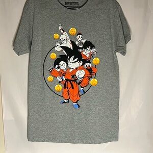 Dragon Ball Z Gray Graphic T-Shirt